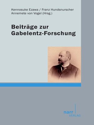 cover image of Beiträge zur Gabelentz-Forschung